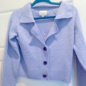 Pink rose lavender sweater.